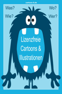 Lizenzfreie Cartoons & Illustrationen - Was? Wo? Wie? Wer?